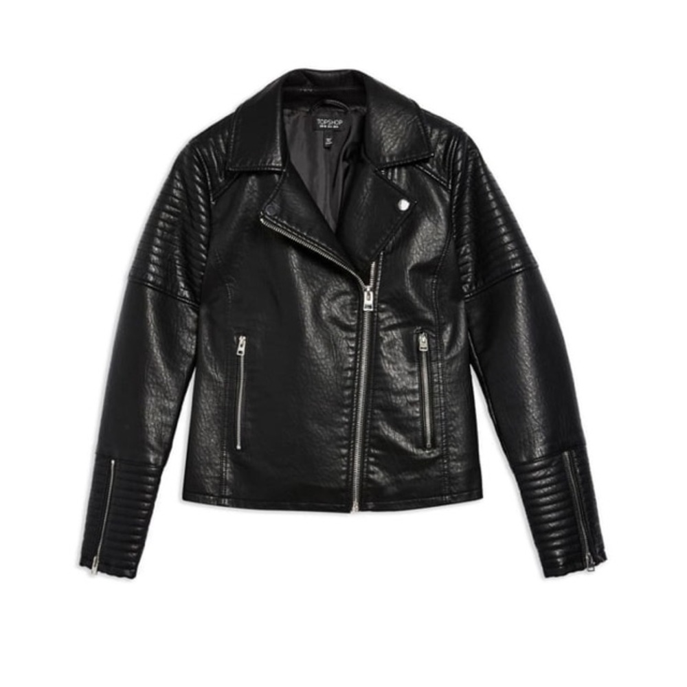 Topshop Rosa Biker Jacket size 14 BNWT